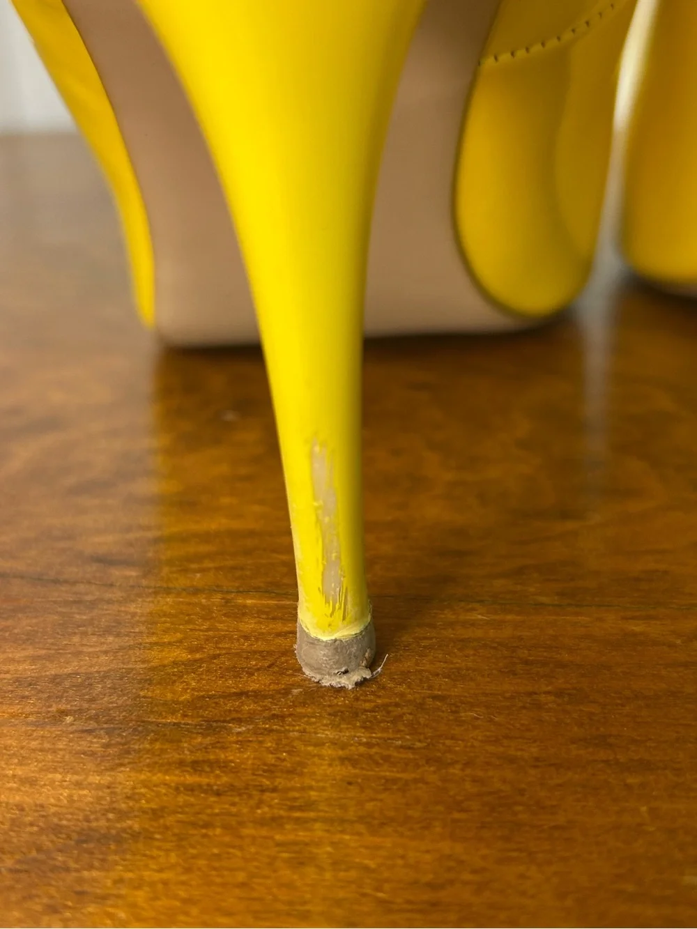 Madden Girl Yellow Patent Pointed-Toe Stiletto Pumps size 11